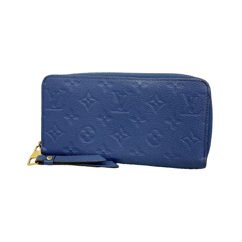 Louis Vuitton Monogram Empreinte Zippy Wallet M41857 Denim Ankle Long (Men's ...